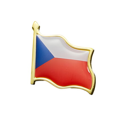 Broszka Czeska flaga 32119